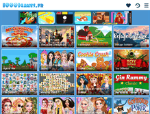 Tablet Screenshot of 10001games.fr